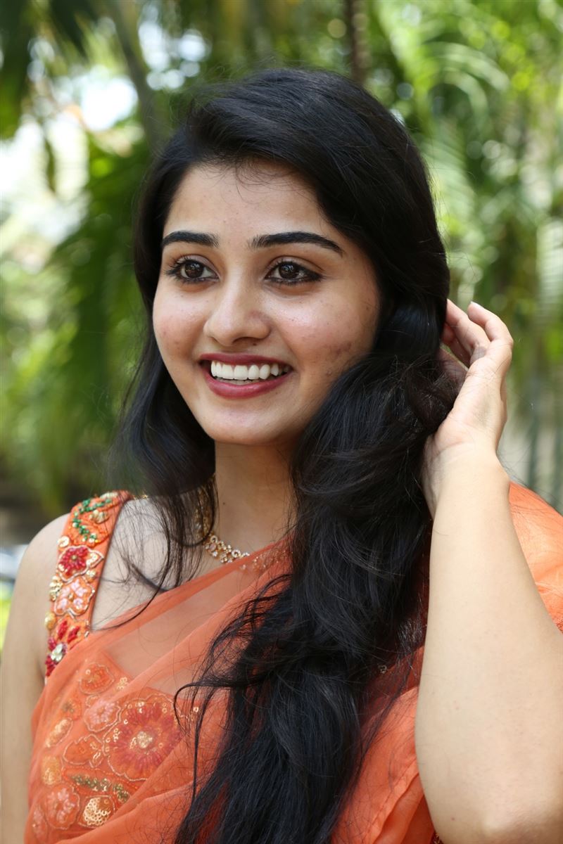 Telugu Actress Athira Raj Stills at Krishnamma Movie Press Meet